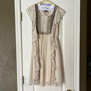 BLACK FRIDAY DEAL today only! Anthropologie dress with front detail/zip side